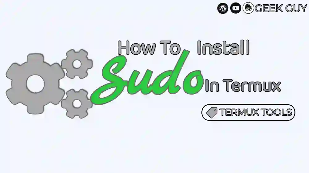 How to install sudo in termux