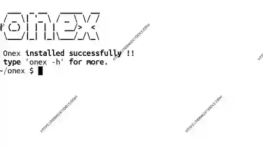 Install OneX In Termux