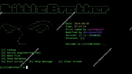 Using Little Brother Tool In Termux