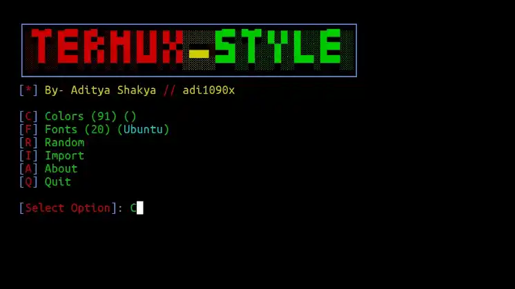 Adding Colours To Termux